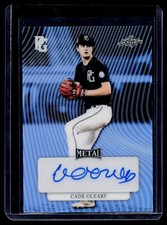 2023 Leaf Perfect Game Metal #1/1 Platinum Cade Oleary Pre-Production Proof Auto