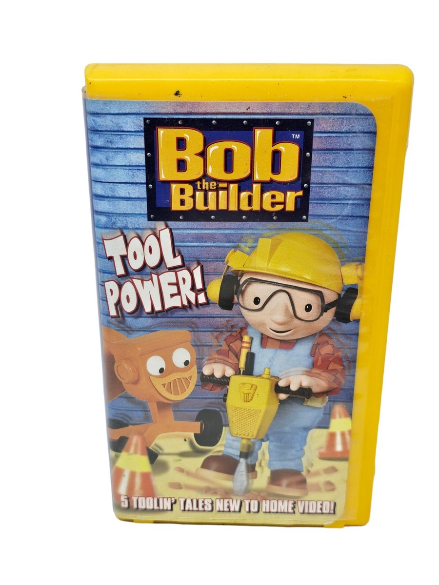 Bob The Builder - Tool Power (VHS, 2003) Yellow Clamshell