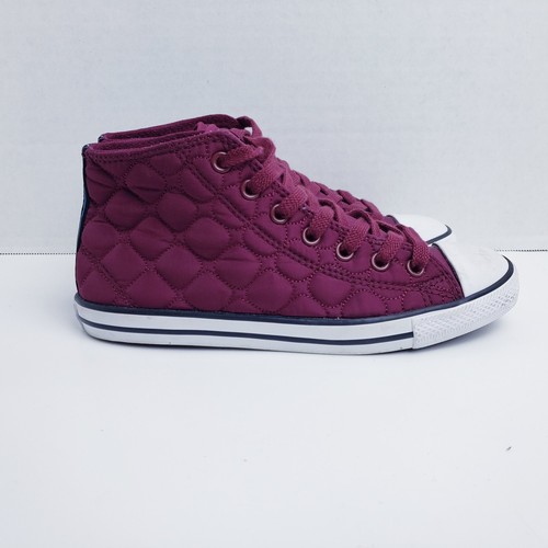 Converse Chuck Taylor Dainty Mid Oxheart Red Women's Size 5 544941F - Picture 5 of 10