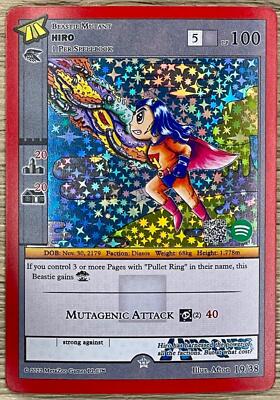 Metazoo HiroQuest 2.0 Steve Aoki ~ 19/38 Hiro ~ FULL HOLO