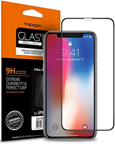 Spigen Vetro Temperato iPhone 11 PRO/XS/X Copertura Totale Compatibile con Fa...