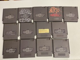 Nintendo NES console bundle with controllers, zapper, and games Tested