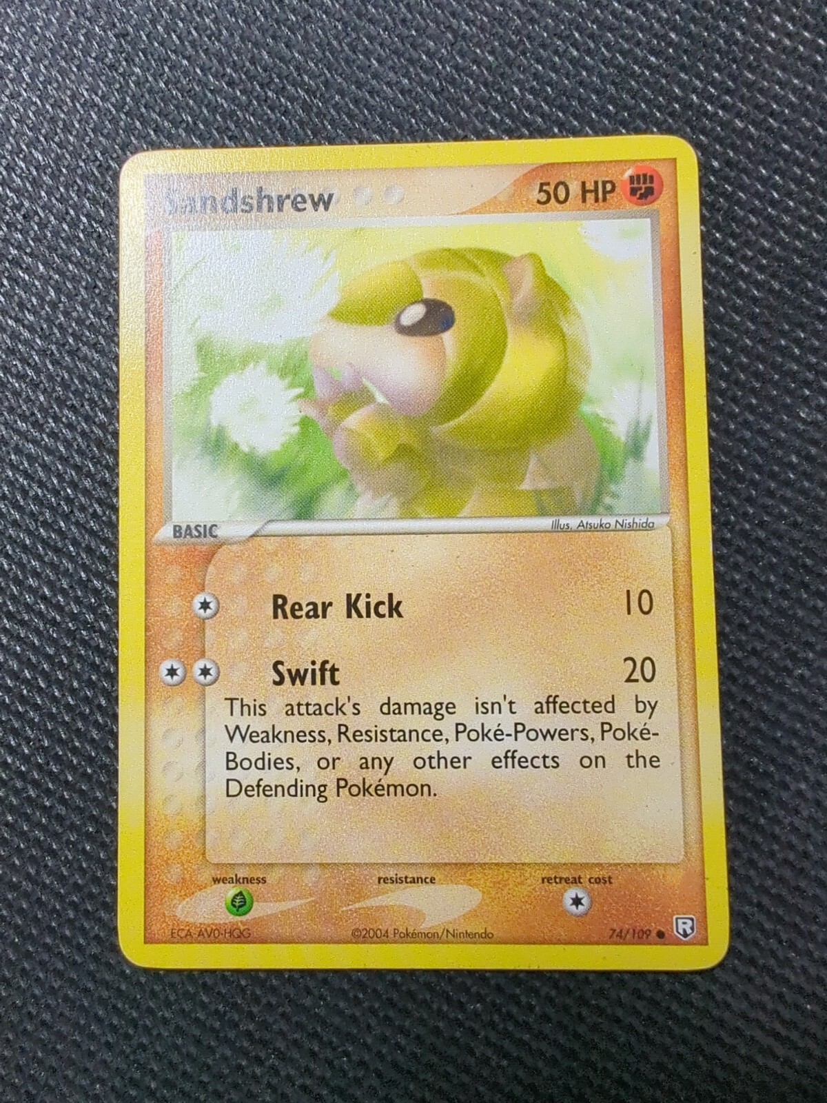 Pokémon TCG Sandshrew EX Team Rocket Returns 74/109 Regular Common NM