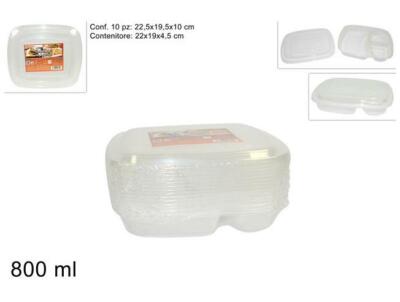 6 Barattoli Di Plastica Trasparente Retrò Per Confetti E Caramelle – 800 Ml Con Coperchio A Tenuta, Per Feste E Matrimoni