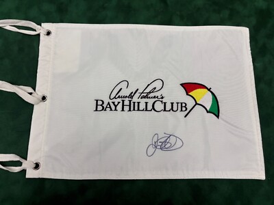 Rory McIlroy 2018 Gewinner signiert Arnold Palmer Einladung Golf Pin Flagge + Zertifikat