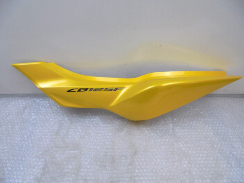 Honda GLR125 CB125F 2015-2020 Left Rear Side Panel Cover Twinkle Yellow New - Picture 1 of 6