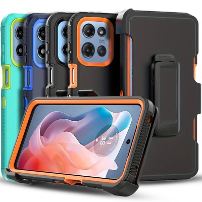 For Motorola Moto G Stylus 5G 2025 Case Phone Heavy Duty Cover + Tempered Glass