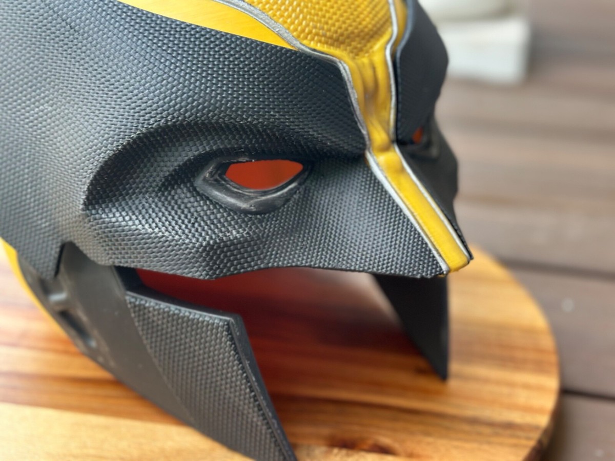 Weathered Wolverine Mask Helmet 3d Printed Logan X-Men Wearable or