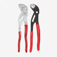 Knipex 9K0080147US 2 Piece 10" Cobra Water Pump  and Pliers Wrench Set New!