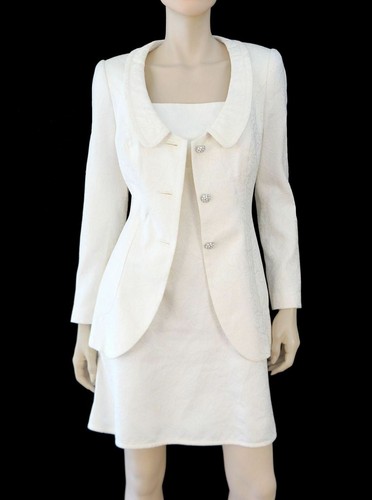 S. BALIAN DESIGNS White Cotton Blend 