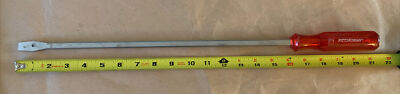 PITTSBURGH 3/8  x 16  Flathead Screwdriver Chrome Vanadium