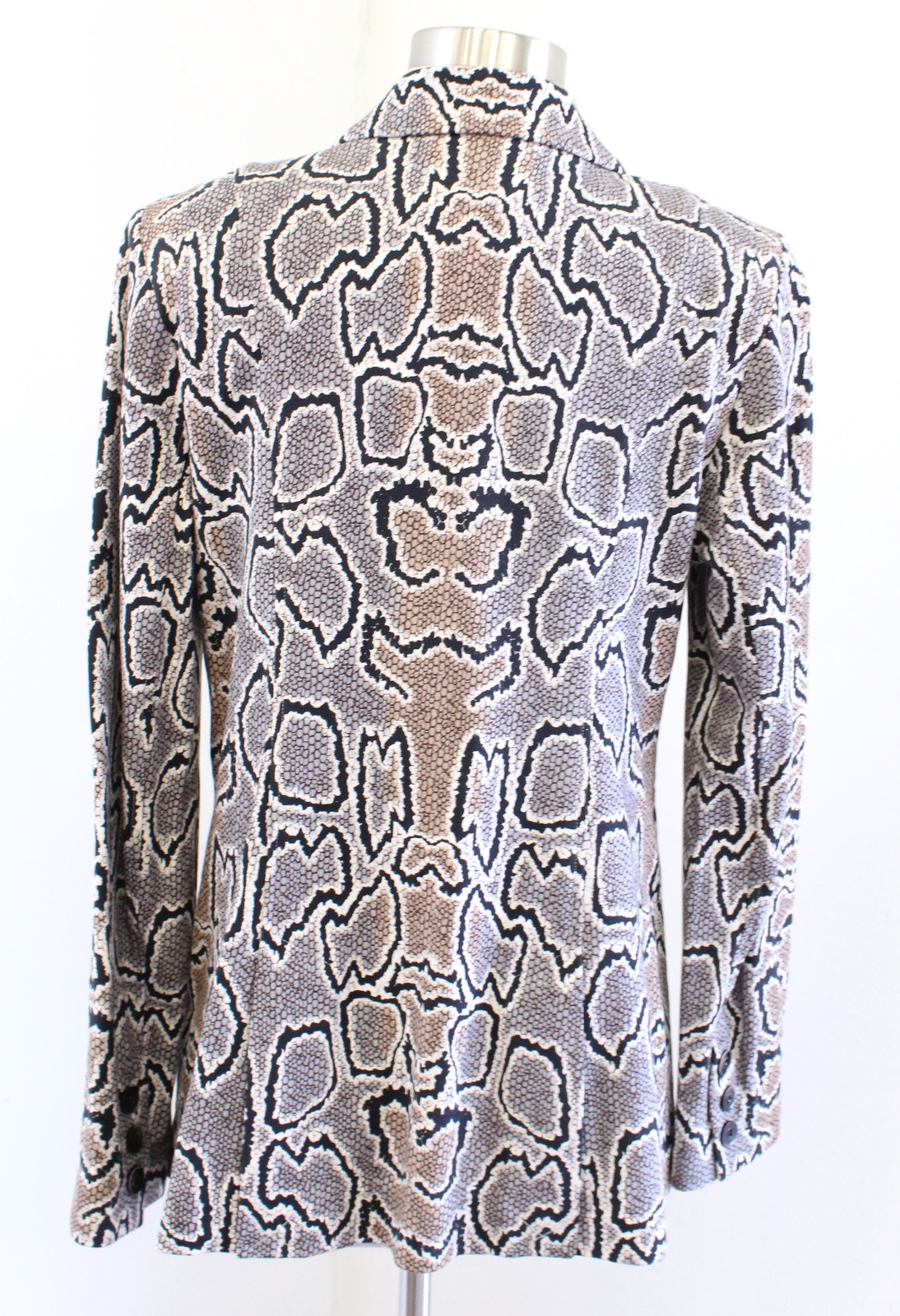 CAbi Womens Python Blazer Double Breasted Snakesk… - image 6