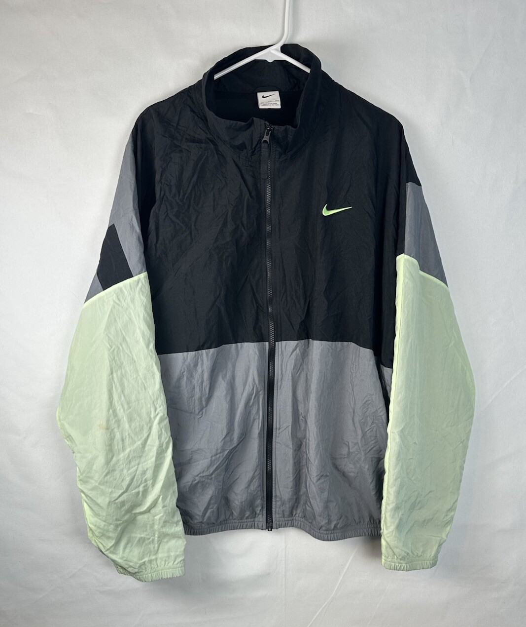 SACAI X NIKE Nike Giacca Uomo 2XL Nero Starting 5 Basket Retro Zip Pista CW7348 016