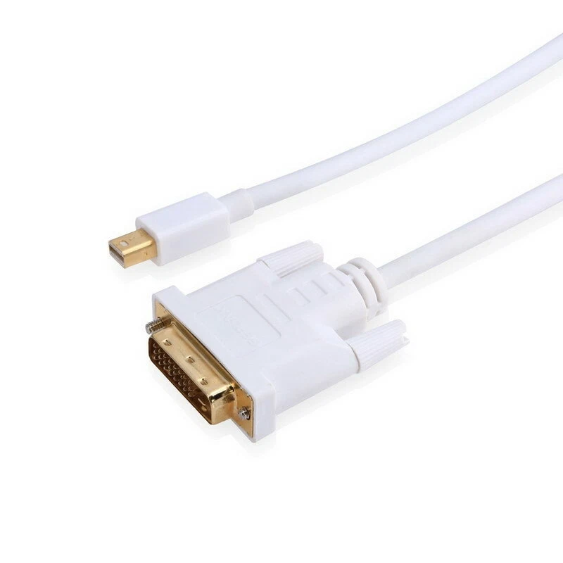 Mini Displayport to DVI Video Cable Male to Male 6FT 6F Converter Adapter - Image 3 of 4
