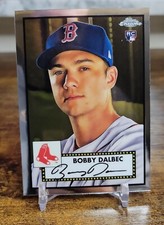 2021 Topps Chrome Platinum Bobby Dalbec #29 Base Rookie Red Sox RC QTY