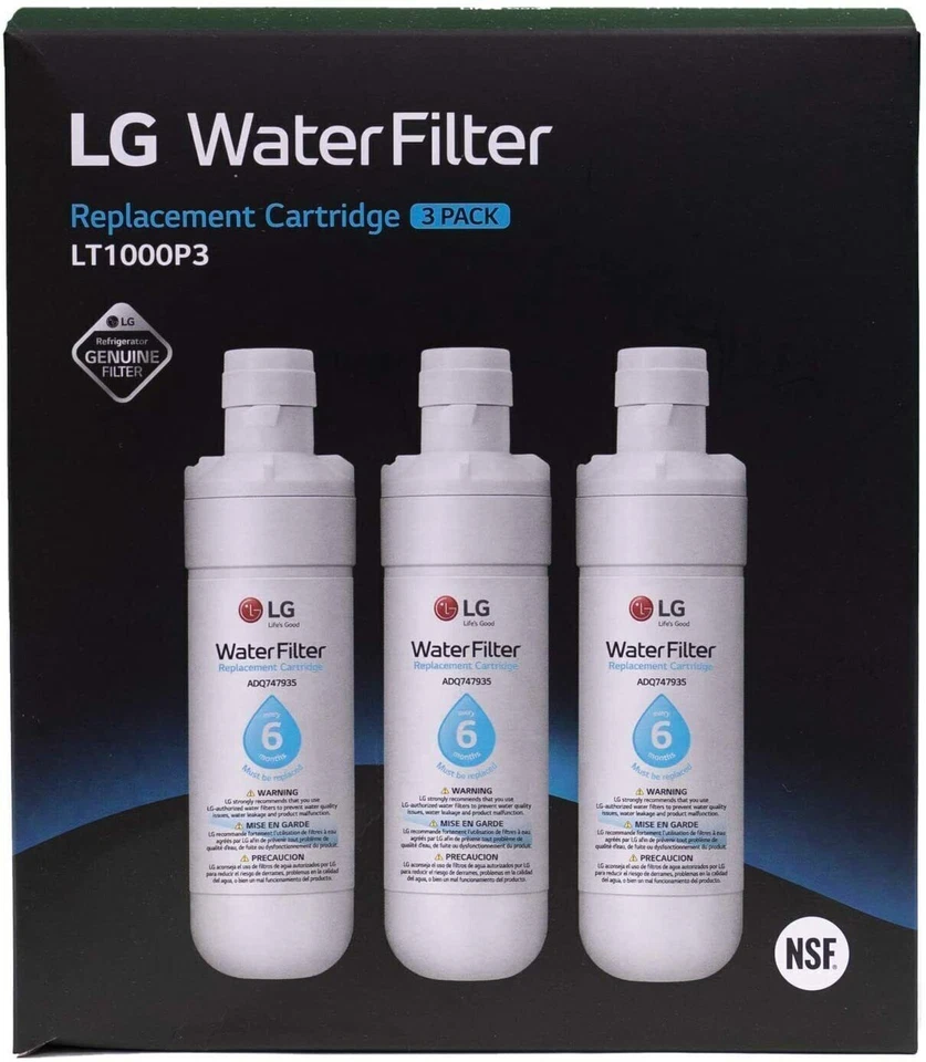 LT1000P Refrigerator Water Filter Replacement For LG LT1000P/PC/PCS LFXC24796D - Image 2 of 4
