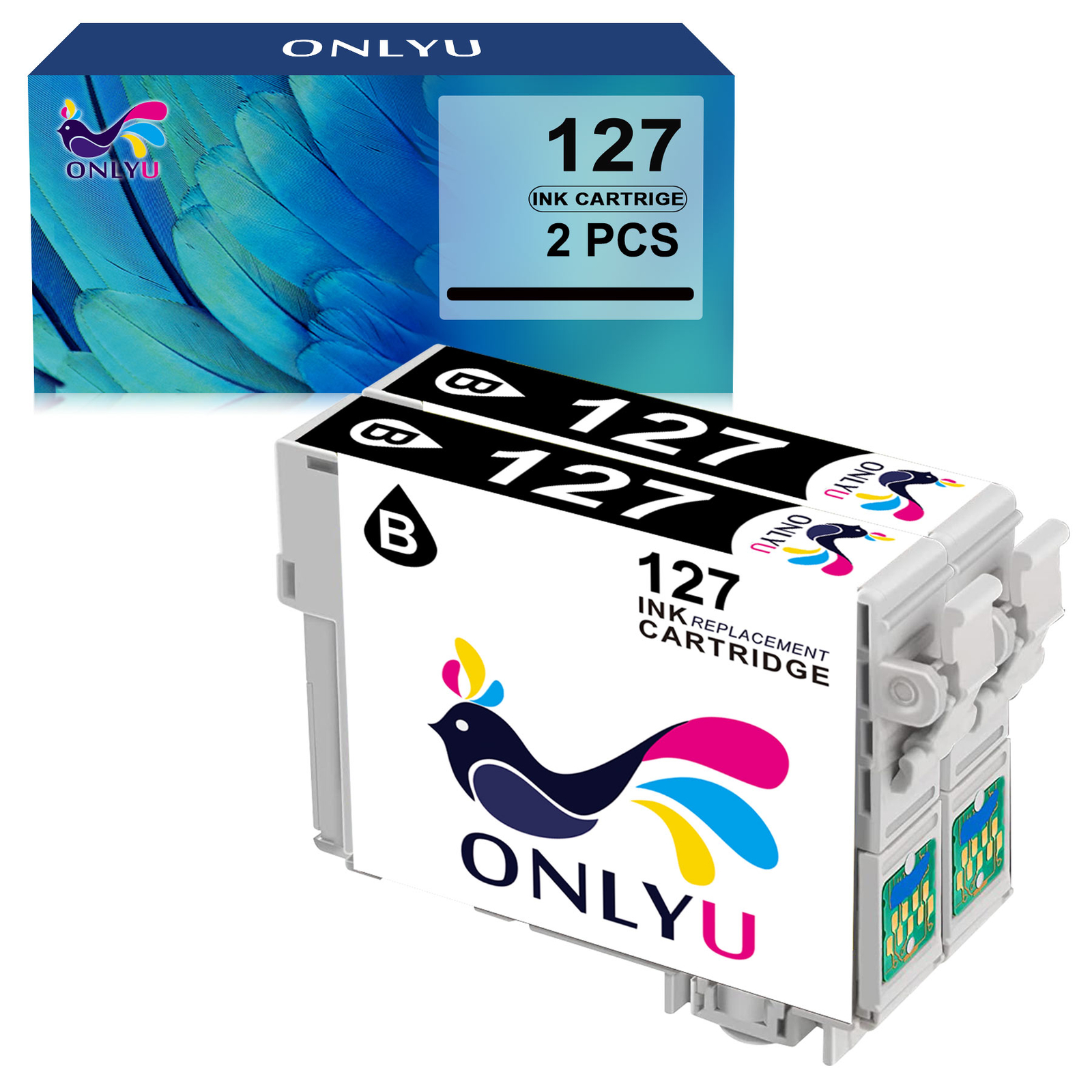 1-5pk-compatible-for-epson-127-ink-cartridge-workforce-545-630-633-635