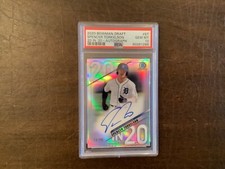 2020 BOWMAN SPENCER TORKELSON 20 in 20 REFRACTOR CHROME AUTO 73/99 PSA 10