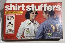 VTG SHIRT STUFFERS CLOTHING APPLIQUE ARTS/CRAFTS 80s KIT Sealed NOS