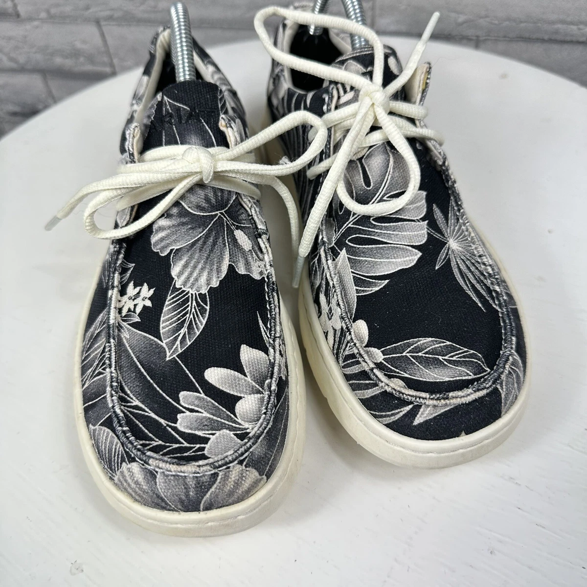 Ariat Hilo Lace Mens Shoes Casual Boat Beach Style Shoes Size 8.5D