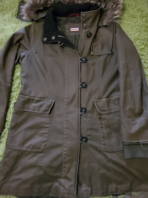 hunter rain jacket women
