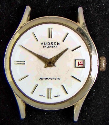 Hudson Calendar (Swiss) Herren Handaufzug Uhr (Vintage) -- Ersatzteile/Reparaturen
