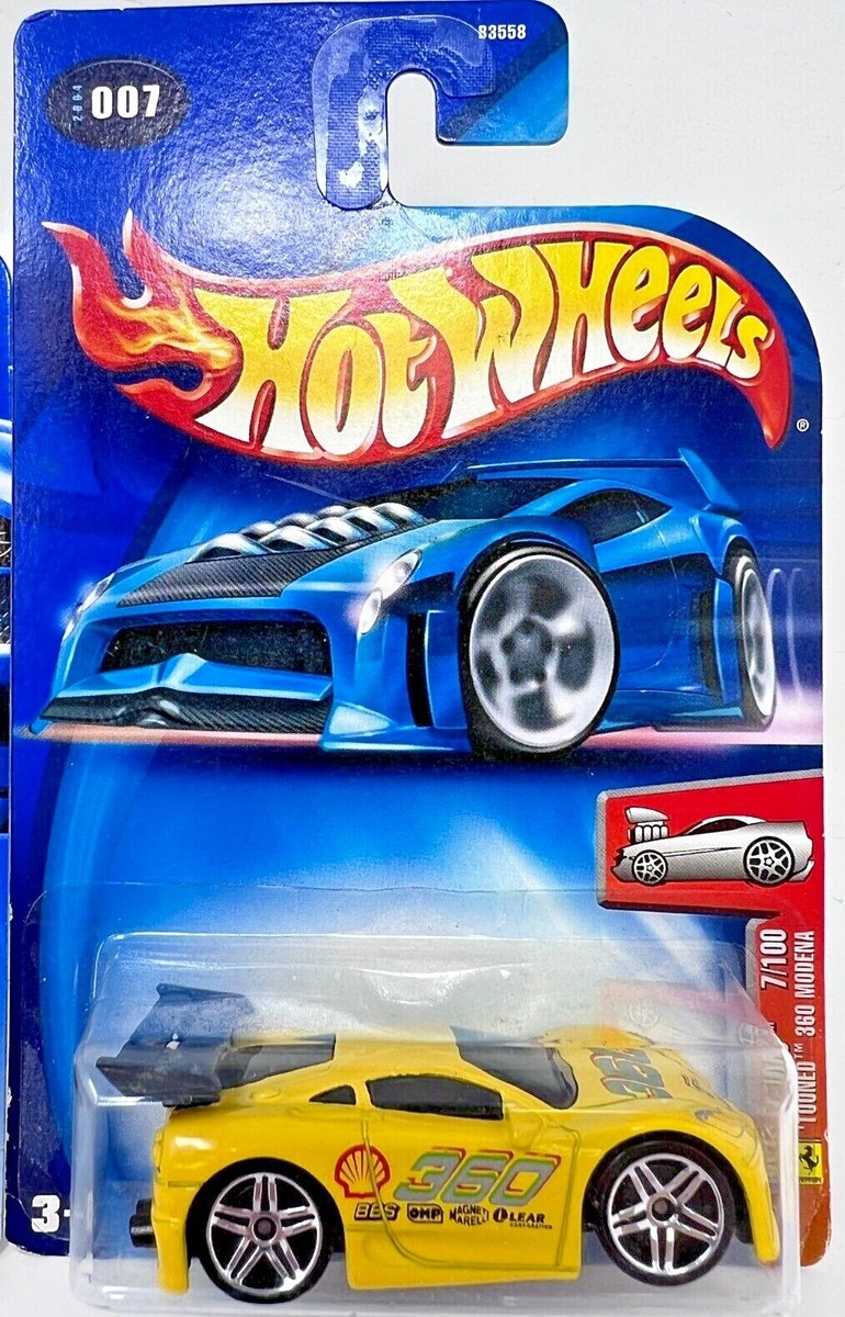 Hot Wheels Ferrari Tooned 360 Modena LOT - 2004 1st Editions AND