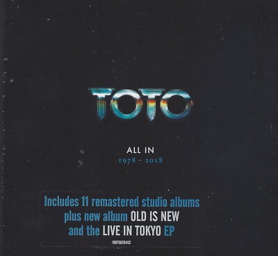 TOTO All In トト　13CD BOX Toto – All In 1978 - 2018 (13CD, 2019) Box Set | eBay