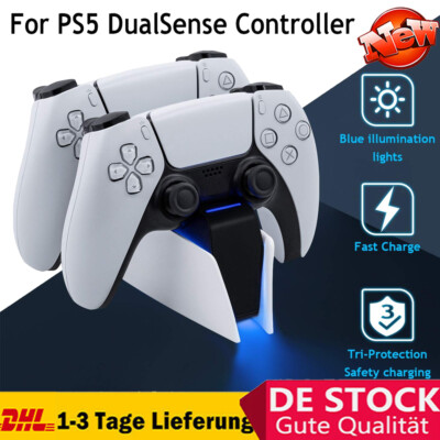 PS5 DualSense Controller Ladestation für Sony Playstation 5 Controller Ladegerät