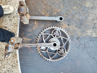 Pédalier Vélo Homme Automoto - Année 1925 - Pièce D'origine Vintage