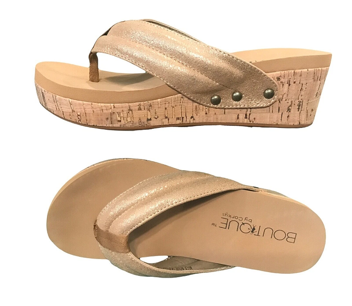 Corkys flip flops size 8 hot sale