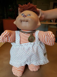 white cabbage patch kid