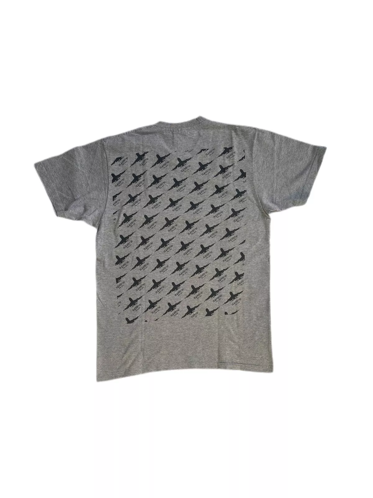 Authentique tee shirt bleu FW15 suprême avions