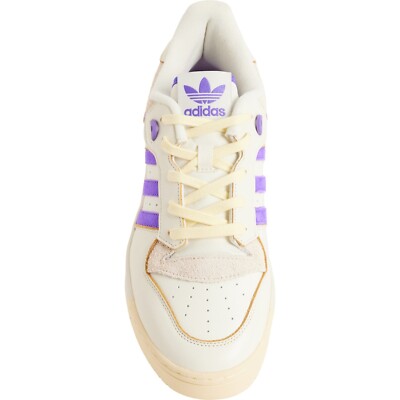 スニーカー adidas Rivalry Row 86 Wonder White Purple Adidas Rivalry 86 Low Retro Shoes for Men (Pick a Size) New