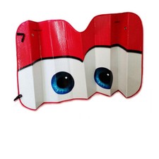 Accesorios para parasol de parabrisas automático de dibujos animados para cubierta de coche visera parabrisas