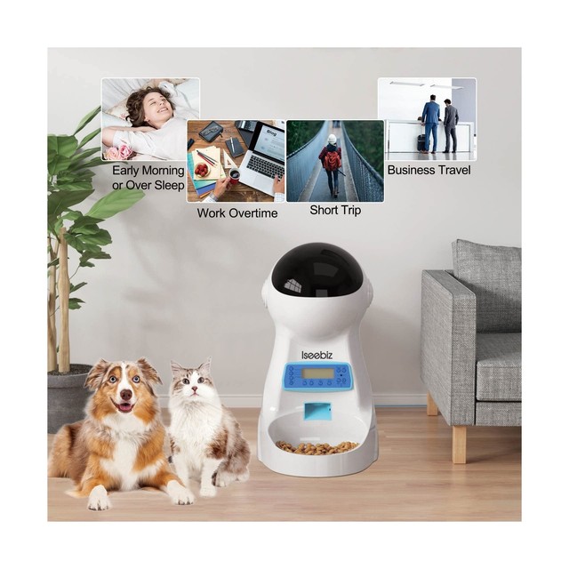 ZMJZZL0001 Automatic Cat Feeder 3L Pet Food Dispenser for