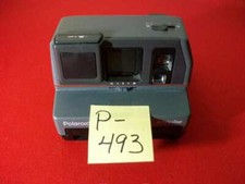 POLAROID IMPULSE INSTANT PHOTO CAMERA USES 600 PLUS FILM-HAS POPUP FLASH STRAP