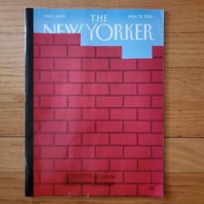 Product Image: New Yorker Magazine Bob Staake JD Salinger Muslim Feminists November 21 2016