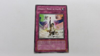 yugioh activate trap card ASSAULT MODE ACTIVATE TRAP CARD 1ST EDITION DP09-EN022 COMMON YUGIOH NM