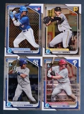 2024 Bowman Chrome Prospects BCP-1 to BCP-250 You Pick the Card - READ