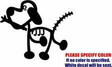 DOG ZOMBIE Stick Graphic Die Cut decal sticker Car Truck Boat Window Bumper 9"