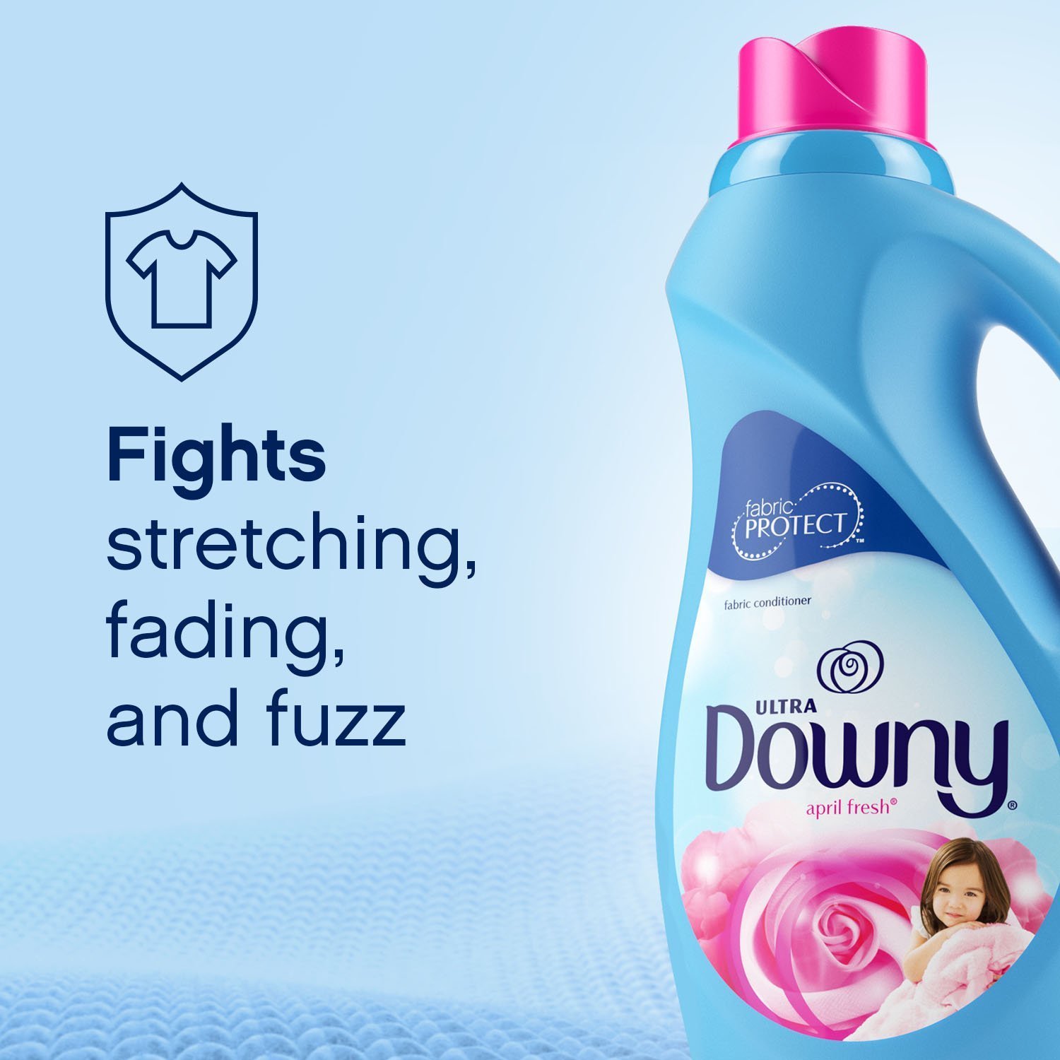 Ultra Downy April Fresh Scent laundry detergent Fabric Conditioner