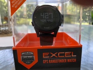 bushnell golf excel gps rangefinder watch