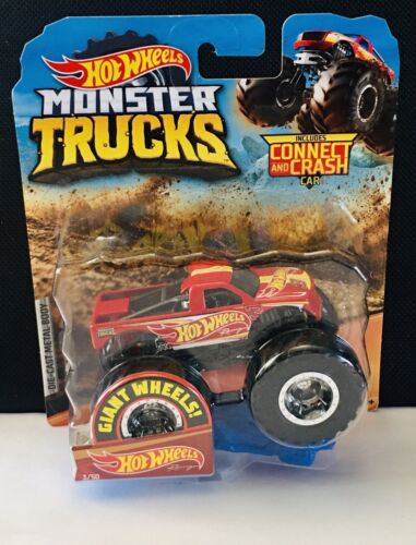 Hot Wheels Red Racing Monster Jam Giant Racing Truck