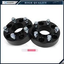2 Pcs 1.5" Hub Centric Wheel Spacers 5x4.75 12x1.5 For Chevy Corvette Camaro S10