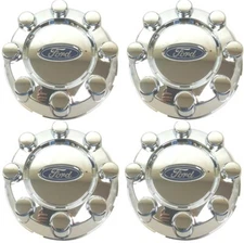 4pcs C3693R Ford F-250, F-350 SRW Chrome Center Cap NO Hole #7C3Z1130AA