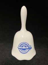 National Model Railroad Association Bell Old NMRA Blue Train Wheel & Wrench Logo