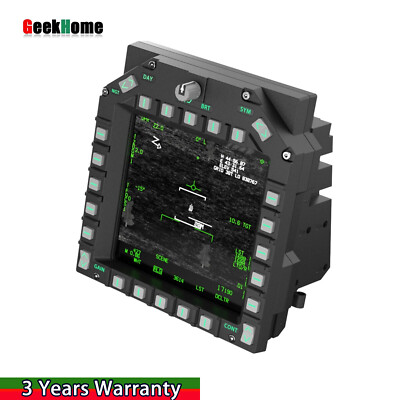 WINWING MFD1 USB3.0 Display Multifunctional MFD Flight Simulator Control Panel