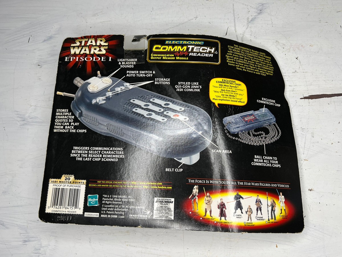 Hasbro Star Wars Commtech Reader EPISODE 1 UNOPENED VINTAGE