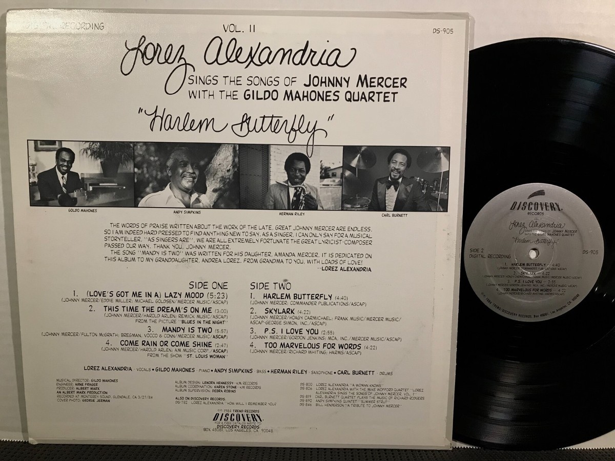 LOREZ ALEXANDRIA & THE GILDO MAHONES QUARTET Vol II Halem